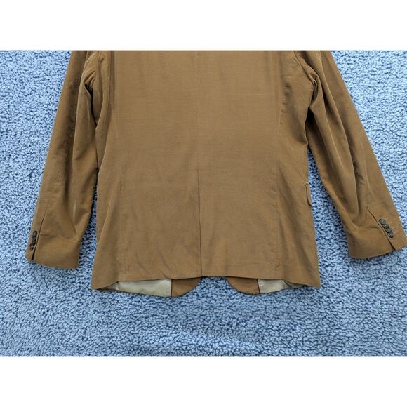 Banana Republic Corduroy Blazer Mens 42R Sports Coat Preppy Classic Work Brown - Picture 7 of 11